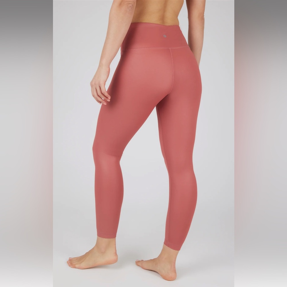 NWT 90 Degrees by Reflex Leggings Marsala